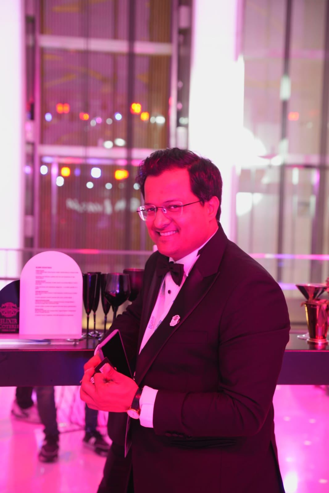 Guild leadership at an industry event